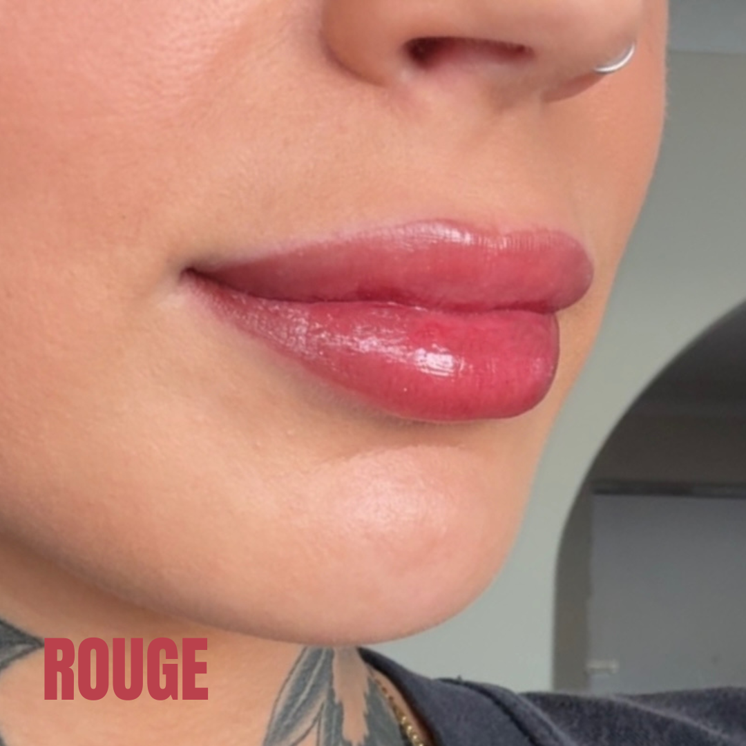 Peel-off lip tattoo